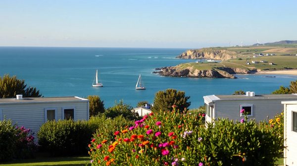 Découvrez les mobil homes face au golfe du Morbihan