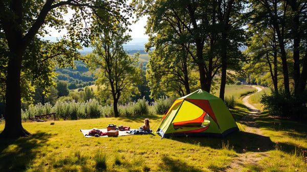 Les meilleures destinations pour un camping pas cher en france